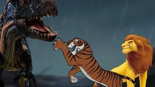 indoraptor vs Simba,shere kan e soto.