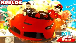 Roblox Jailbreak Update - ROBBING THE NEW BANK WITH JACK!!