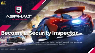 Played Season Event Of Security Inspector | Asphalt 9: Legends | New Events | alfacreative 001