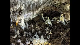 Inside the Big Room at Carlsbad Caverns National Park, NM