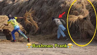 Top Reaction BUSHMAN Prank 2023 | Watch till the end Bushman new Funny Video |😃😅