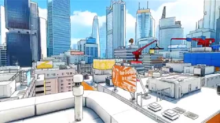 Mirror's Edge with Toon Lining & New Animations ShowCase