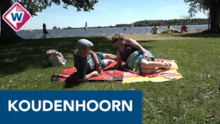 Eiland Koudenhoorn bij Warmond afgesloten vanwege drukte - OMROEP WEST