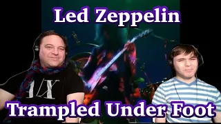 Trampled Under Foot - Led Zeppelin Father and Son Reaction!