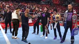 Jey Uso Joins The Rock & Helps The Judgement Day On Monday Night Raw Highlights 2023