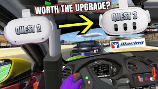 Is the QUEST 3 worth the Upgrade over the QUEST 2 for iRacing?