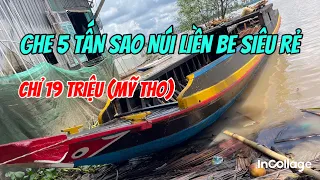 Bán Ghe 5 Tấn Sao Núi Liền Be Có Mui Chỉ 19 Triệu Típ Inox 0923,5555,97 Tâm| Tâm Vlog(Đã Bán)