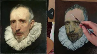 Van der Geest (Anthony van Dyck) master-copy part III - First Color