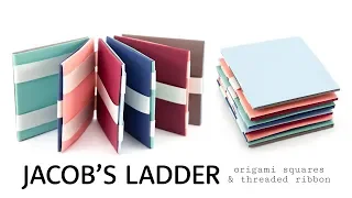 DIY Jacob's Ladder Tutorial - Origami & Ribbons - Paper Kawaii