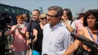 Губернатор Тарута посетил Семёновку возле Славянска
