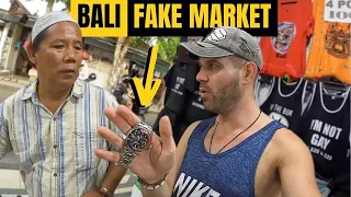 What Can $50 Get You in Bali's Fake Market? 🇮🇩 BARGAIN CHALLENGE