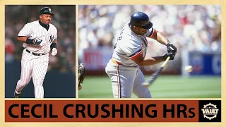 Cecil Fielder hitting ABSOLUTE TANK SHOTS! (One of the most powerful hitters in MLB HISTORY!)