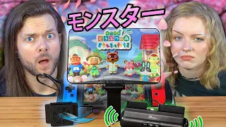 My Girlfriend & I Buy WEIRD 𝙅𝘼𝙋𝘼𝙉𝙀𝙎𝙀 Nintendo Switch Accessories!