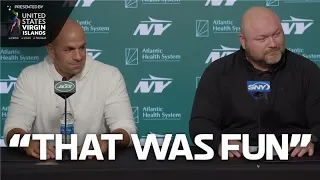 Joe Douglas & Robert Saleh Jets 2024 Draft Press Conference - Day 3