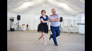 Красивый, креативный танец отца и дочери на свадьбе