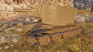 World of Tanks BT-7 artillery (skin) 13 frags !!! - Mines
