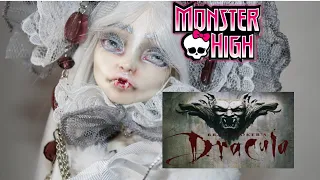 customizing Dracula's Bride doll