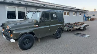 Rama Żuka jedzie do piaskowania☆UAZ 469b☆