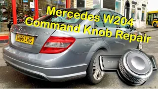 Mercedes W204 COMAND Control Knob Repair, Merc C Class Command Scroll Wheel Fix DIY/How to Guide