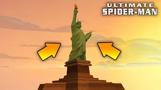 Что будет если добраться до СТАТУИ СВОБОДЫ в Ultimate Spider-Man ?!