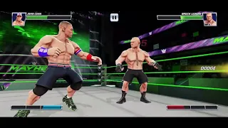 WWE Mayhem Gameplay | Versus Mode | John Cena vs Brock Lesnar‏