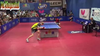 Table Tennis Polish Superliga 2016/17 - Marek Badowski Vs Masaki Yoshida -