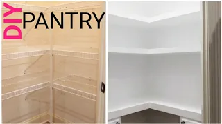 Extreme Pantry Makeover DIY