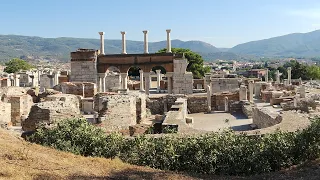 İzmir Selçuk ; St. Jean ören yeri, Ayasuluk, st john church, basilica 15 Eylül 2023