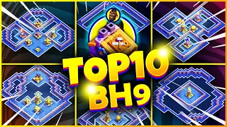 NEW TOP 10 BH9 Trophy Bases Copy Link | BEST BUILDER HALL 9 Bases, Clash of Clans