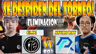 AZURE RAY VS G2.IG [BO3]ELIMINACION- FAITH BIAN, FY VS NOTHINGTOSAY-PGL WALLACHIA SEASON 1-DOTA- ESB