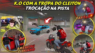 TROPA BROTOU NA FAVELA DO CLEITON - COBROU 500 MIL DOS TUBARÕES - TRETA COM OS CARAS DO CLEITON |