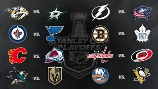 NHL Tonight:  Stanley Cup Playoffs   First Round predictions   Apr 7,  2019