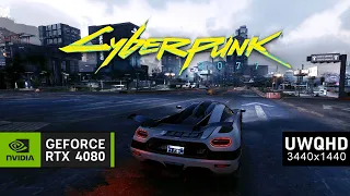 "Koenigsegg One:1 🌇" - Ultrawide | GITS | Pathtracing 🎮 Cyberpunk 2077