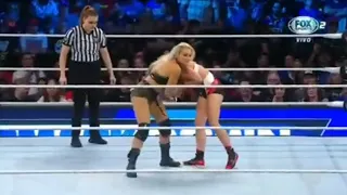 Ronda Rousey vs Natalya vs Lacey Evans vs Sonya Deville vs Xia Li WWE Smackdown Español 9/9/2022