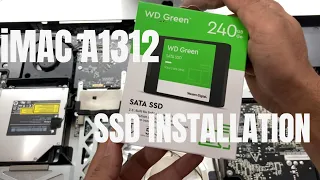 HOW TO UPGRADE iMAC  A1312 - SSD INSTALLATION