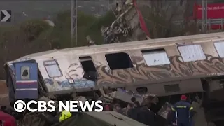 Greece train crash death toll rises as investigation gets underway