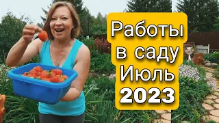 Работы в саду и огороде Июль 2023 | Хитрости в борьбе с вредителями | Светлана Самойлова