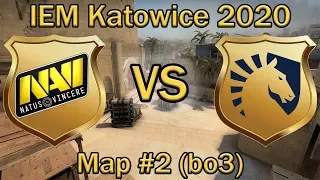 НАВИ готовы к МИРАЖУ? | Navi vs Liquid Map #2 bo3 Mirage | IEM Katowice 2020 by Neosporimiy