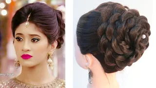 beautiful juda hairstyle for ladies | high bun hairstyle | bun hairstyle | unique hairstyle