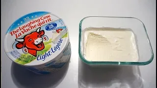 HOW TO TURN MILK INTO LAUGHING COW CREAM CHEESE ?