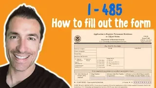 How to fill out the Form I-485 for an Adjustment of Status, Immigration Lawyer in California