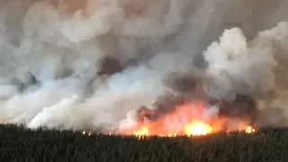 Wildfires rage in northern B.C.