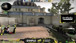 S1mple Plays Global Matchmaking