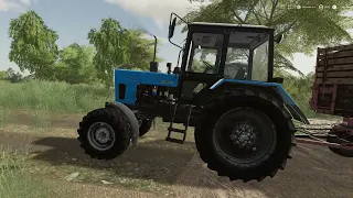 Farming Simulator 19. Карта Рассвет. Один рейс за моносмесью.