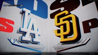 Mlb the show 24 PS5 Gameplay Los Angele  Dogers vs  San Diego ￼Padres opening Day