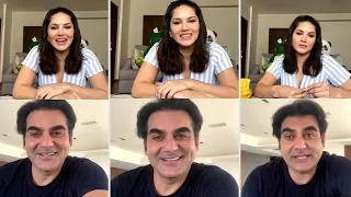 Sunny Leone Live interaction with Arbaaz Khan | Sunny Leone & Arbaaz Khan