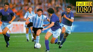 Diego Maradona Magic | Argentina vs Italy - World Cup Semi Final 1990 | 1080p HD