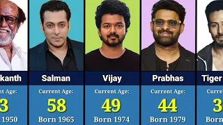 AGE Of Famous Indian Actors in 2024