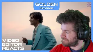 Video Editor Reacts to Harry Styles - Golden
