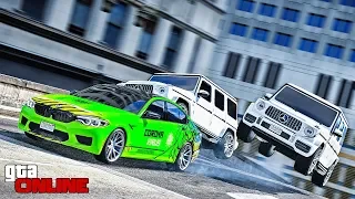 ПОГОНЯ ЗА BMW M5 CORONA VIRUS. Догонялки В GTA 5 Online